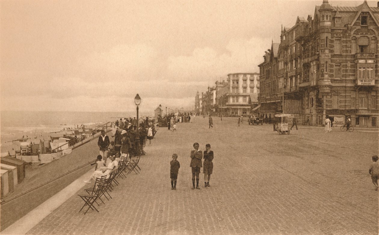 La Digue, Promenade, c1900. av Unbekannt
