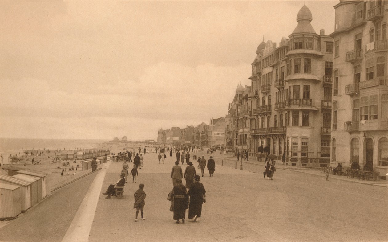 La Digue, Promenade, c1900. av Unbekannt
