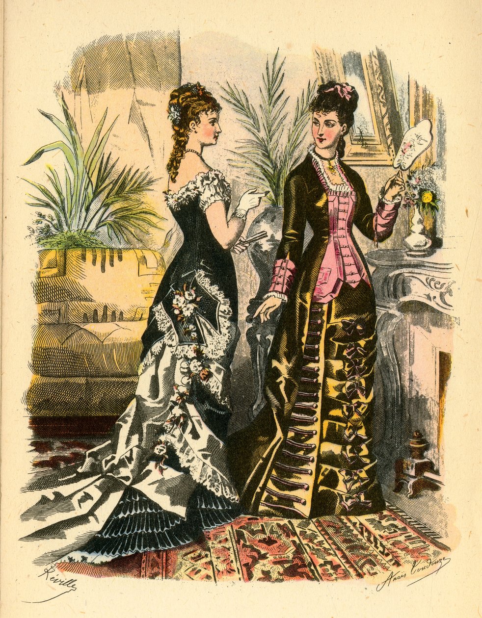 La Mode Illustree, 1878, 1943. av Unbekannt