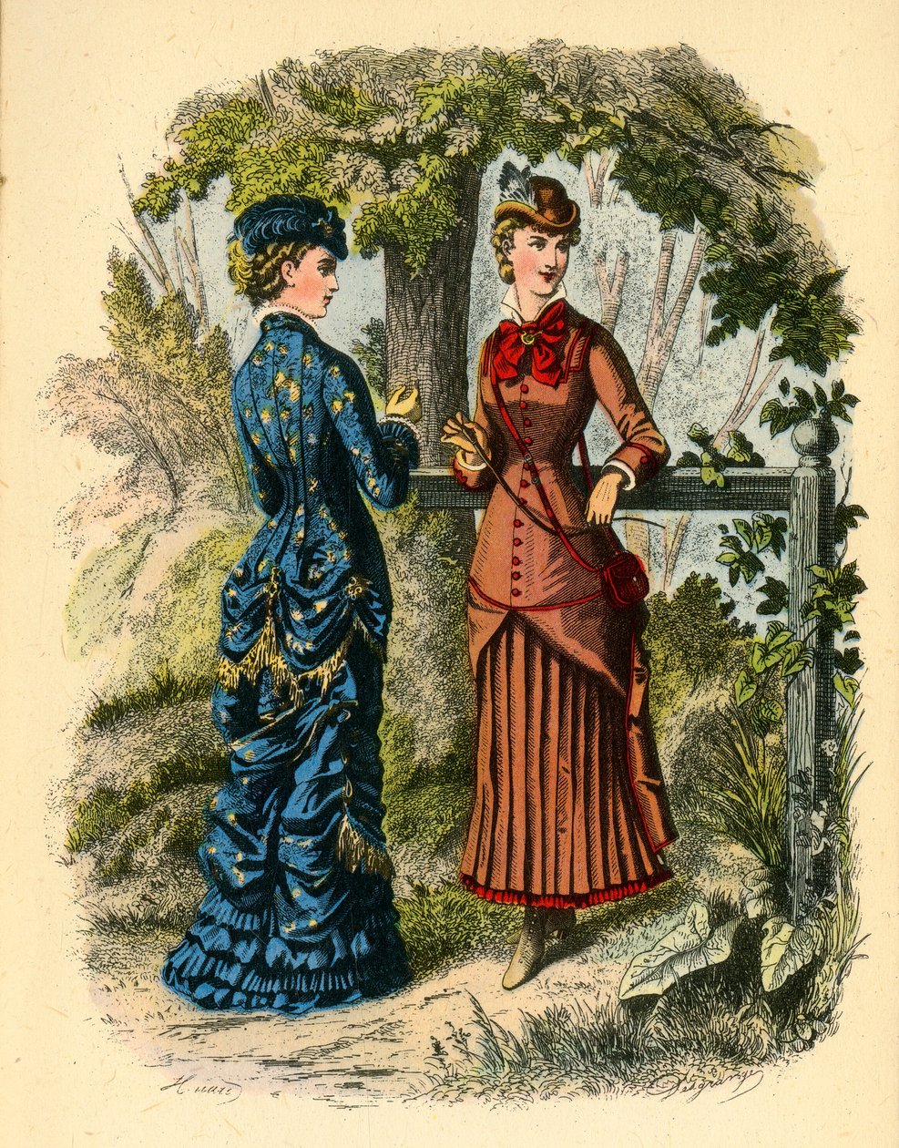 La Mode Illustree, 1880, 1943. av Unbekannt