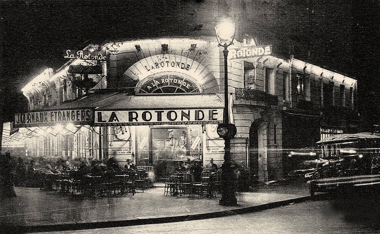 Rotundan, Boulevard du Montparnasse, ca. 1925. av Unbekannt
