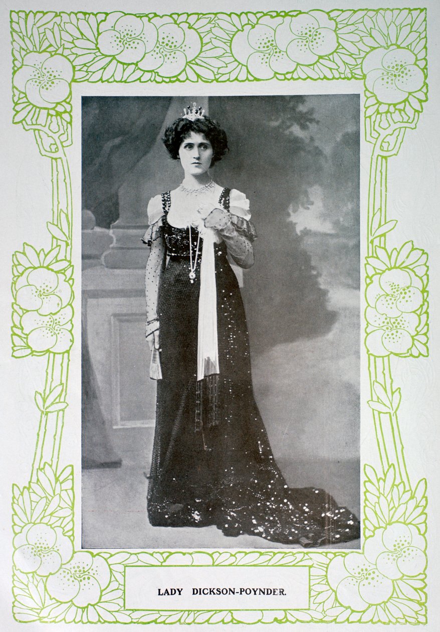 Lady Dickson-Poynder, 1901 av Unbekannt