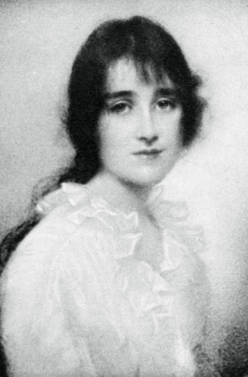 Lady Elizabeth Bowes-Lyon, sjutton år, c1917, 1937 av Unbekannt