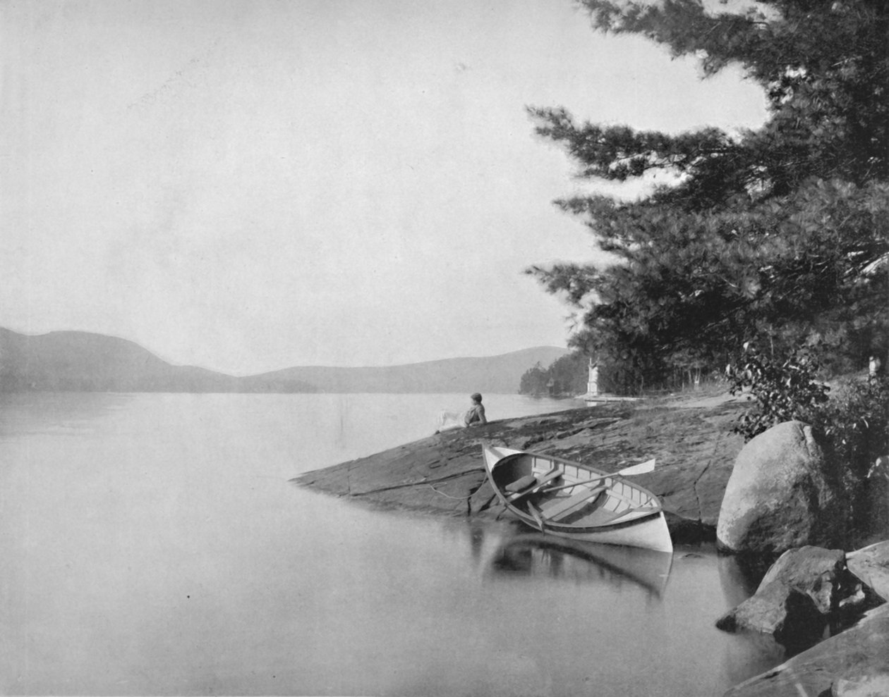 Lake George, 1800-talet av Unbekannt