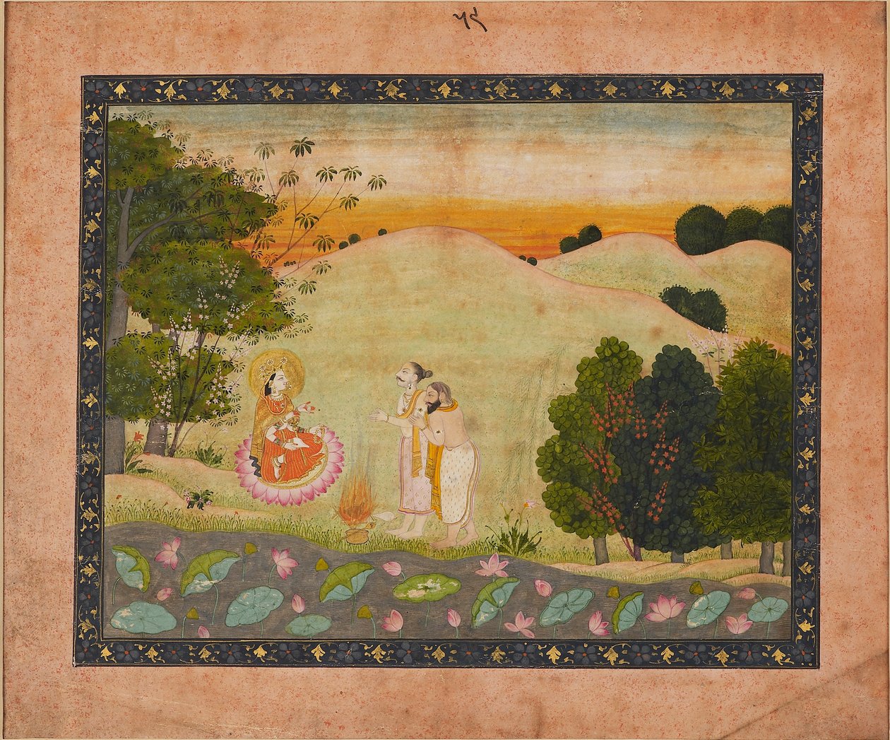 Lakshmi, sent 1800 - tidigt 1900-tal av Unbekannt