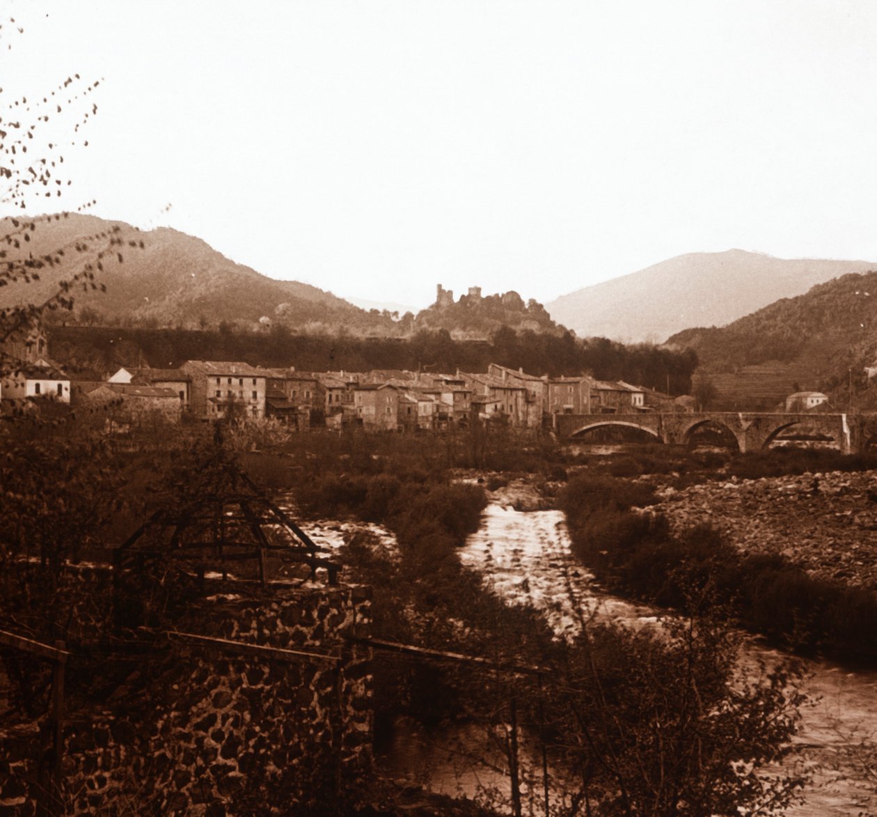 Landskap, Alsace, c1914-c1918 av Unbekannt