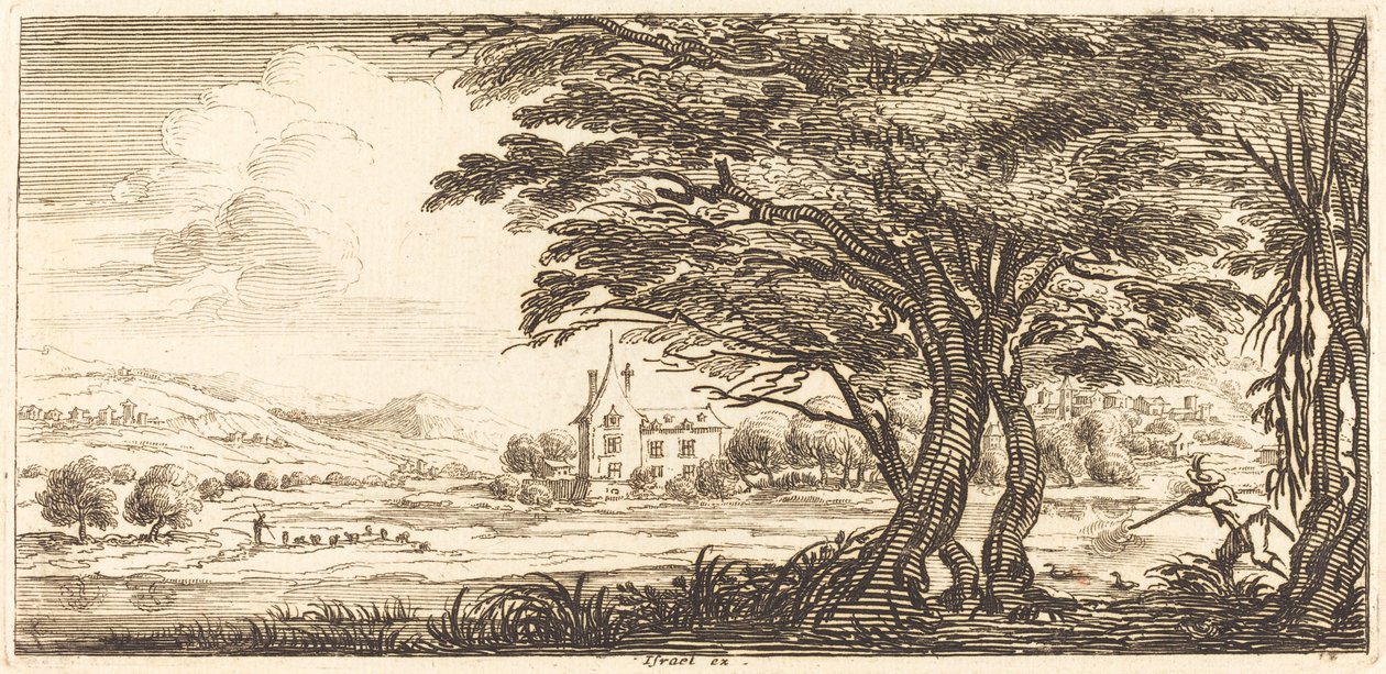 Landskap, i eller efter 1635. av Unbekannt