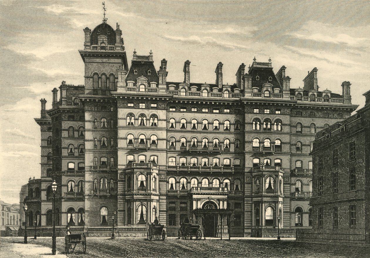 Langham Hotel, c1876. av Unbekannt