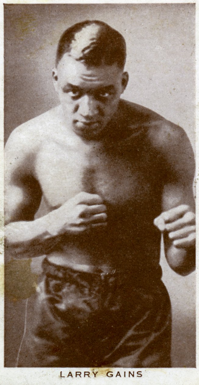 Larry Gains, kanadensisk boxare, 1938 av Unbekannt