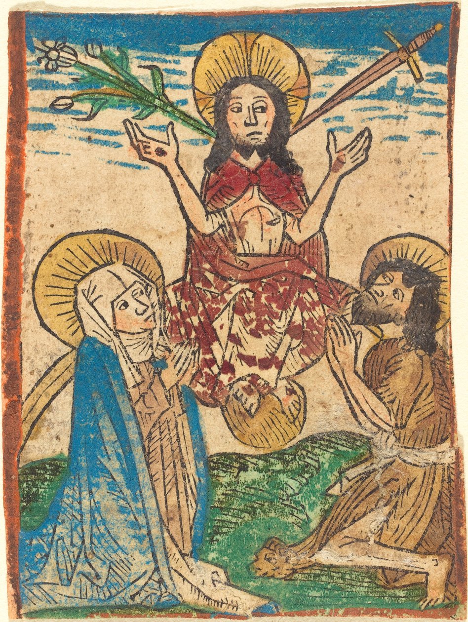 Sista domen, c. 1490. av Unbekannt