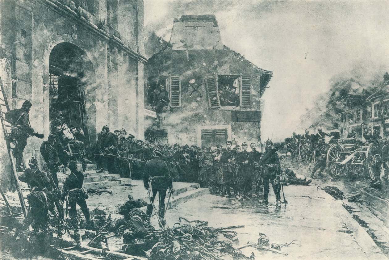 Le Bourget, 1870, 1884 av Unbekannt