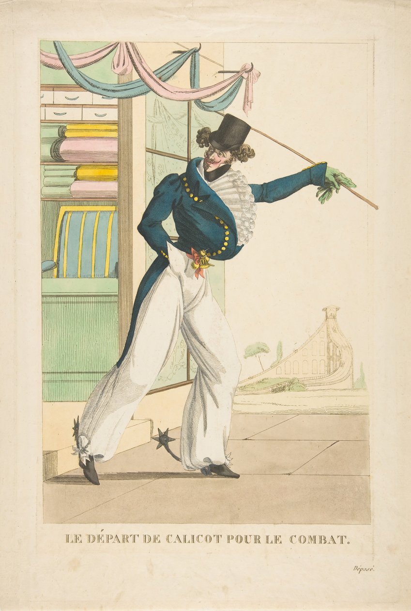 Calicos avgång för strid, 1817-18. av Unbekannt