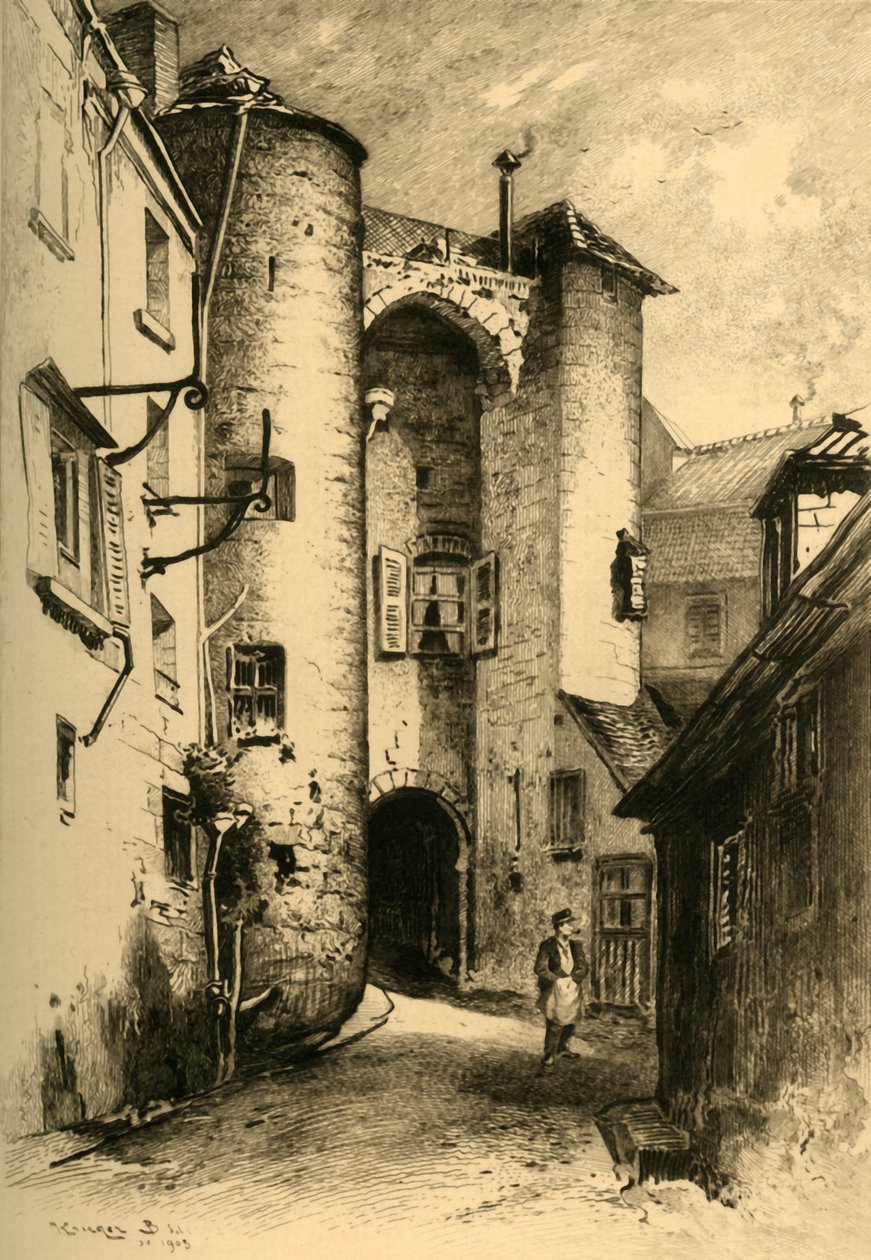 Passagen från Chénizelles till Laon Aisne, 1903. av Unbekannt