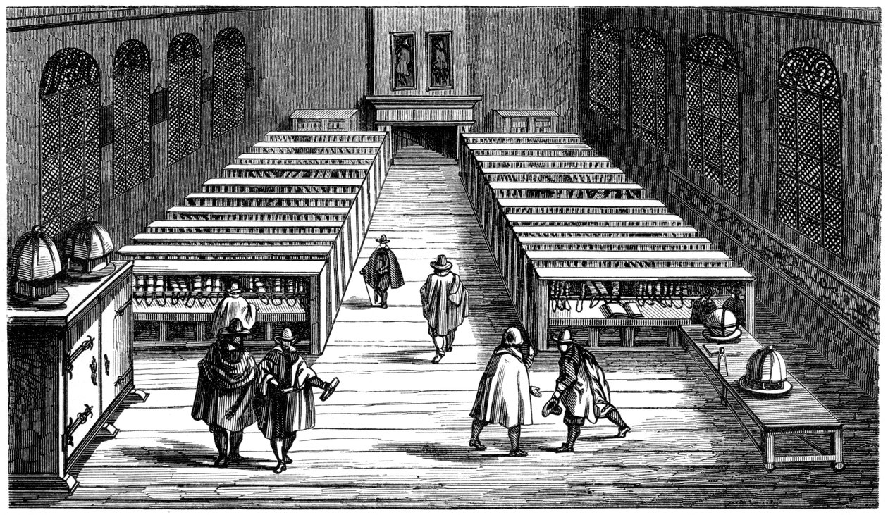 Leiden University Public Library, Leiden Leyden, 1614 1849 av Unbekannt