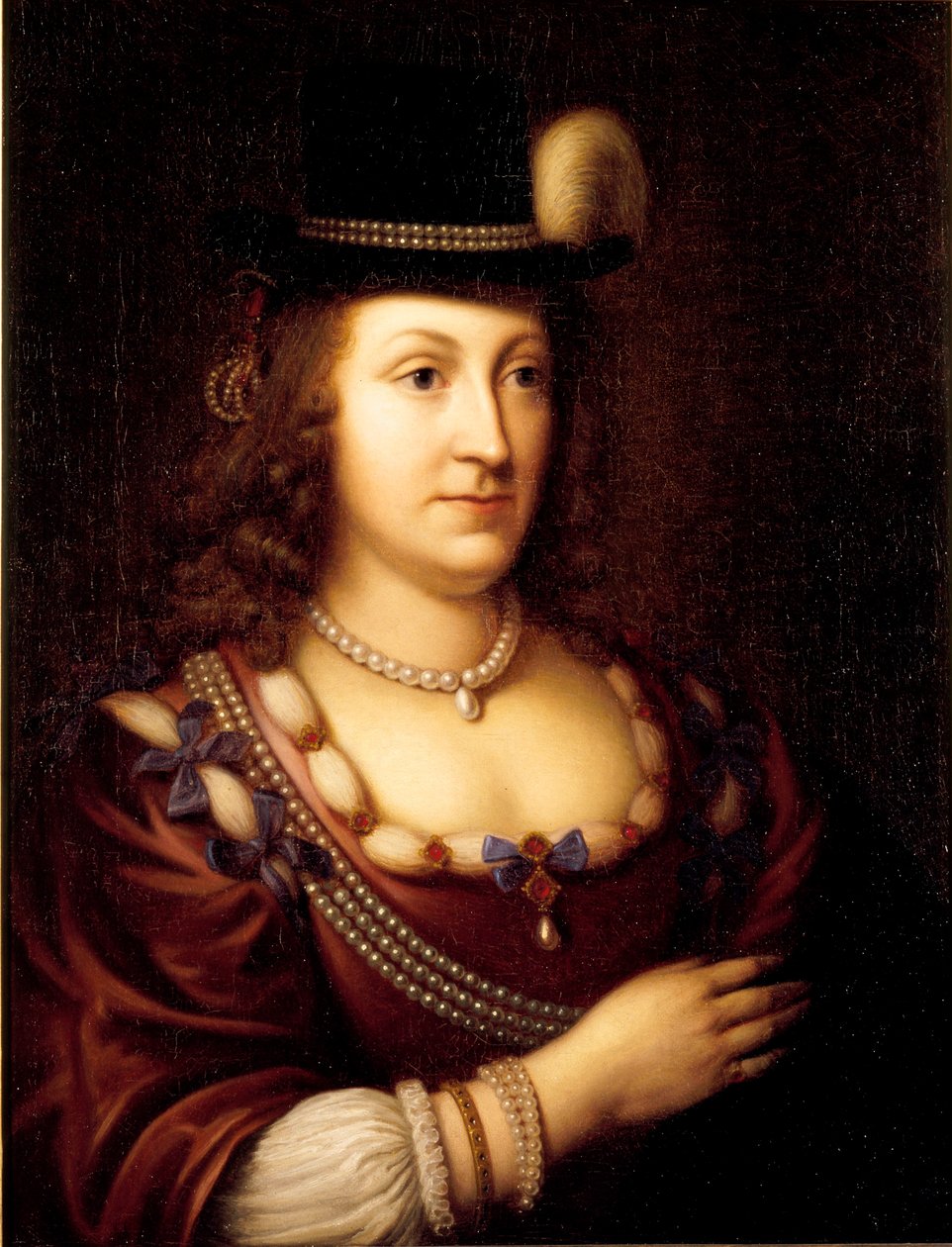 Leonora Christina, grevinna Ulfeldt 1621-1698, 1650. av Unbekannt