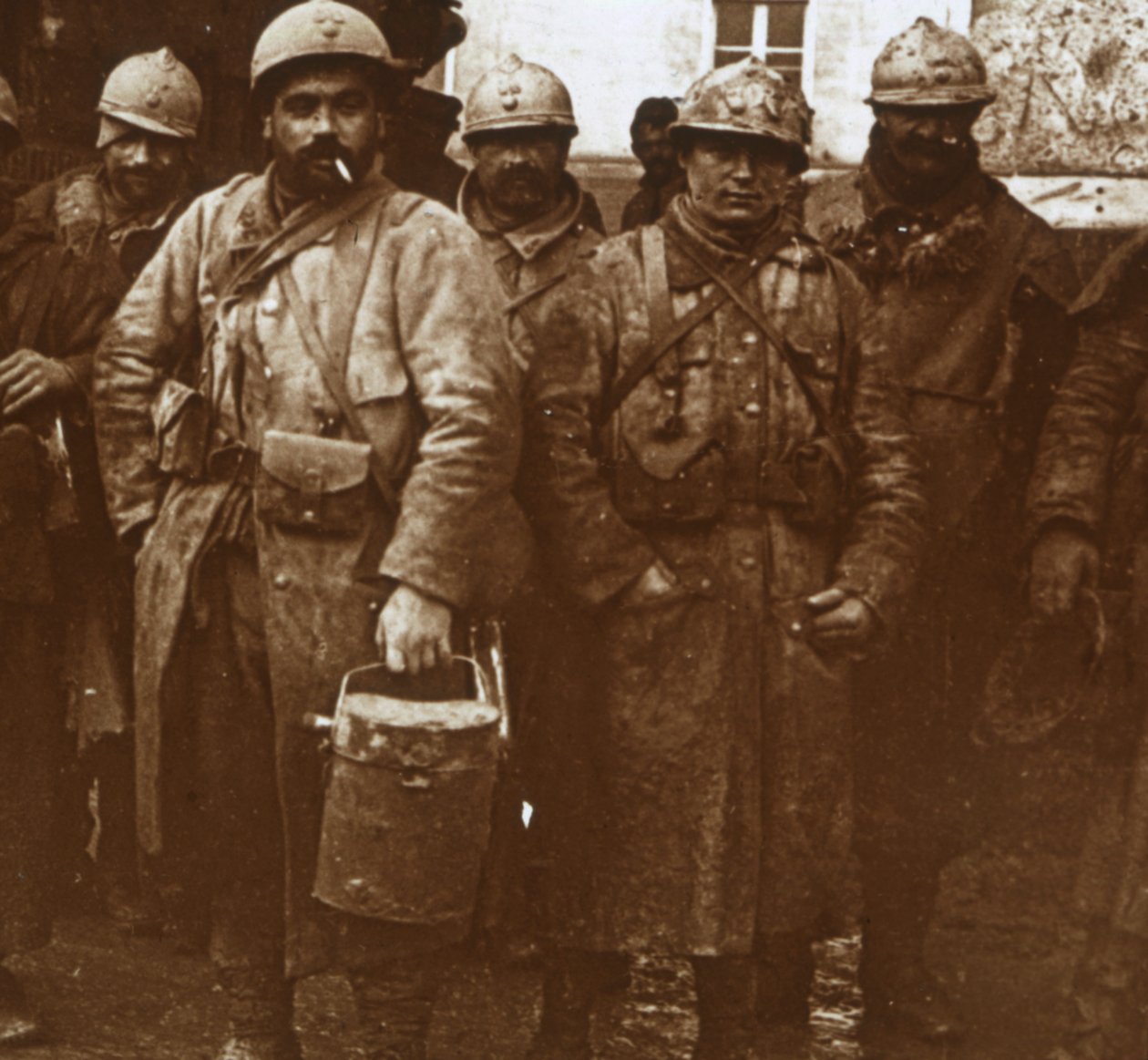 Les Eparges, norra Frankrike, c1914-c1918. av Unbekannt