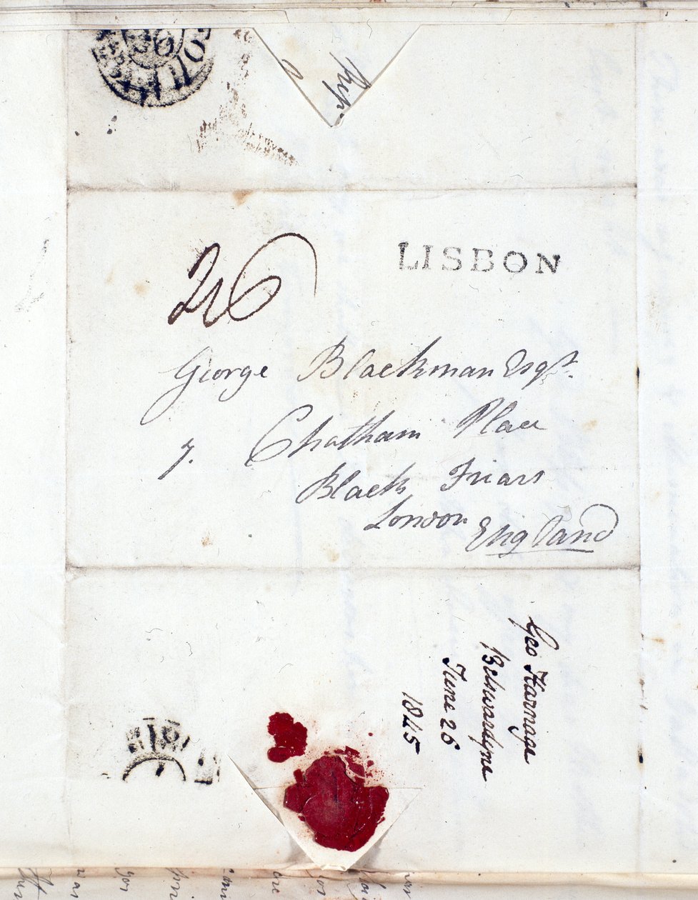 Brev från kapten J. L. Blackman, Coldstream Guards av Unbekannt