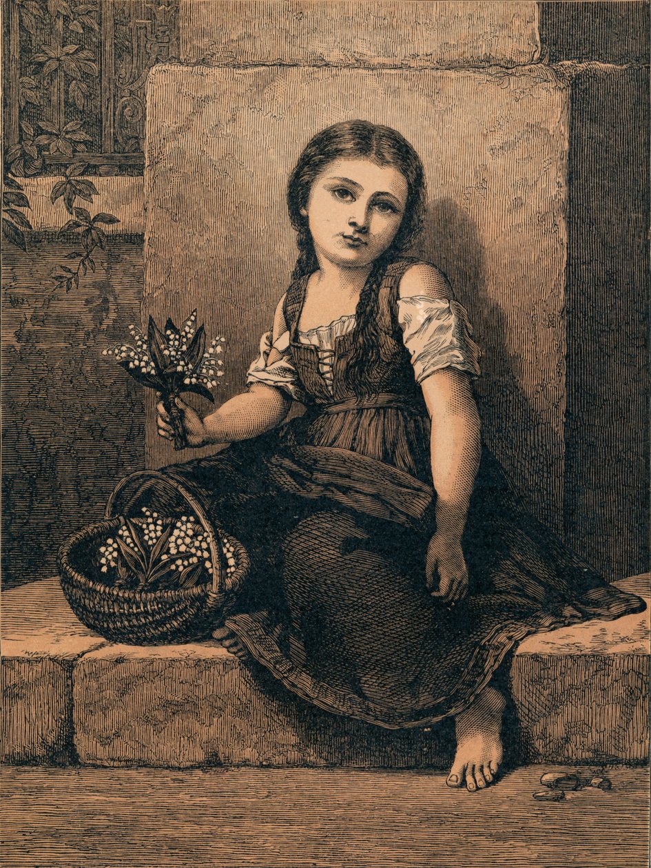 Liljor i dalen, 1873. av Unbekannt
