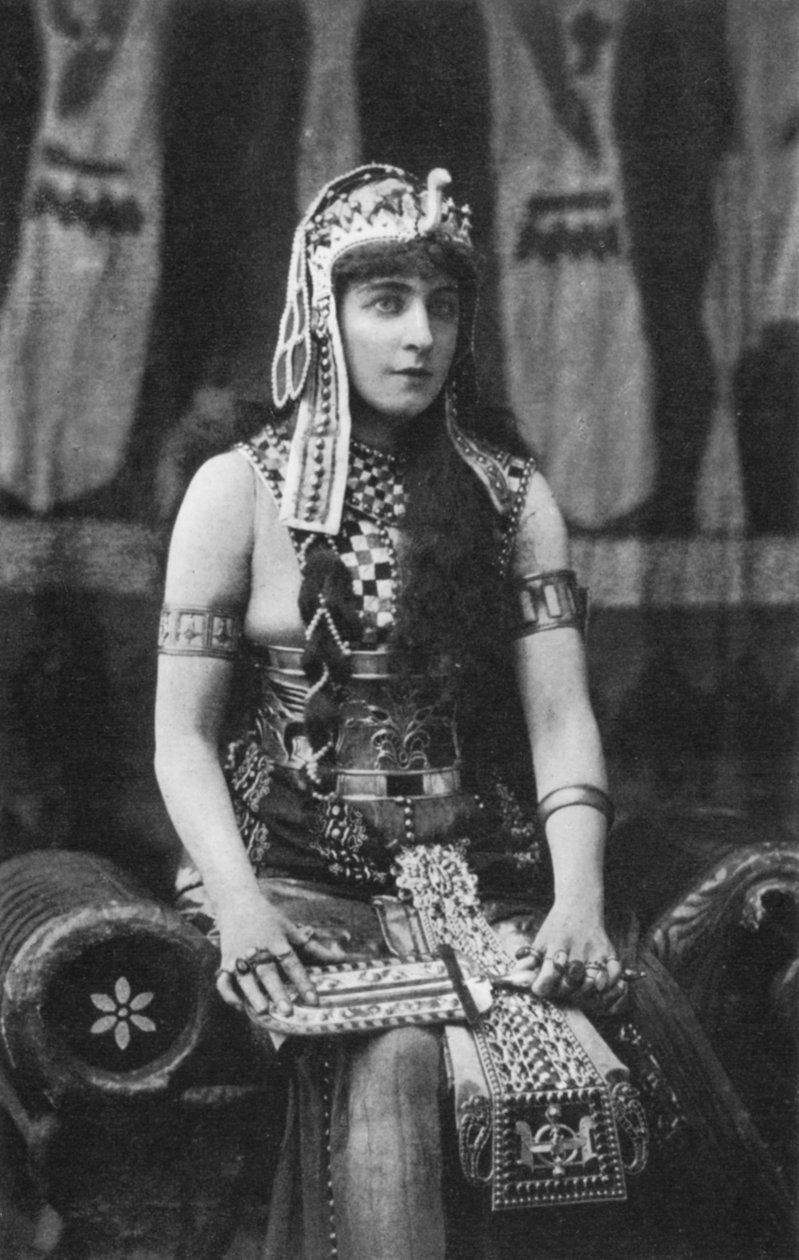 Lillie Langtry som Cleopatra, c1890 av Unbekannt