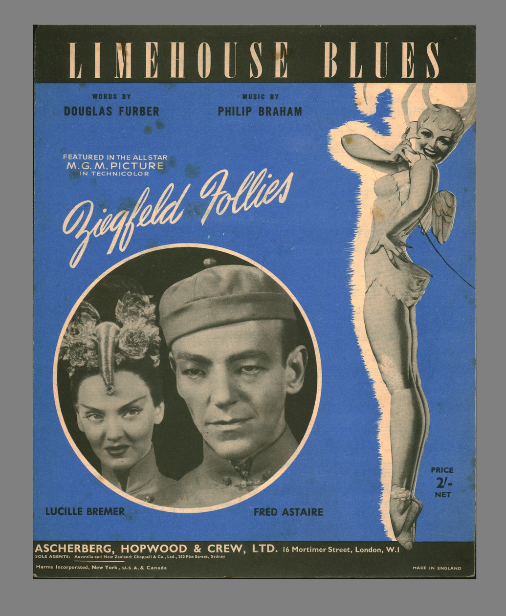 Limehouse Blues, notblad, 1945. av Unbekannt