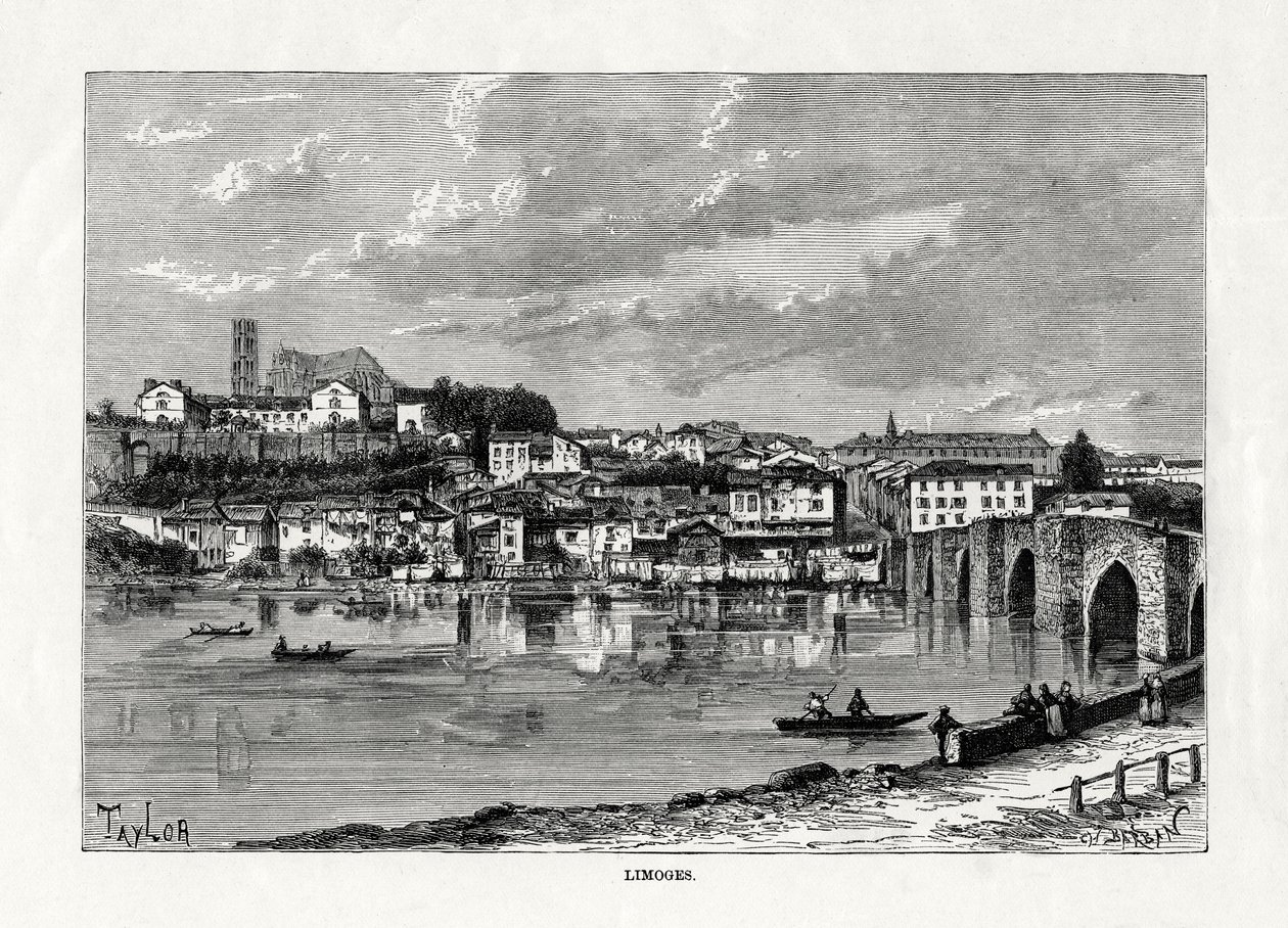 Limoges, Frankrike, 1879 av Unbekannt