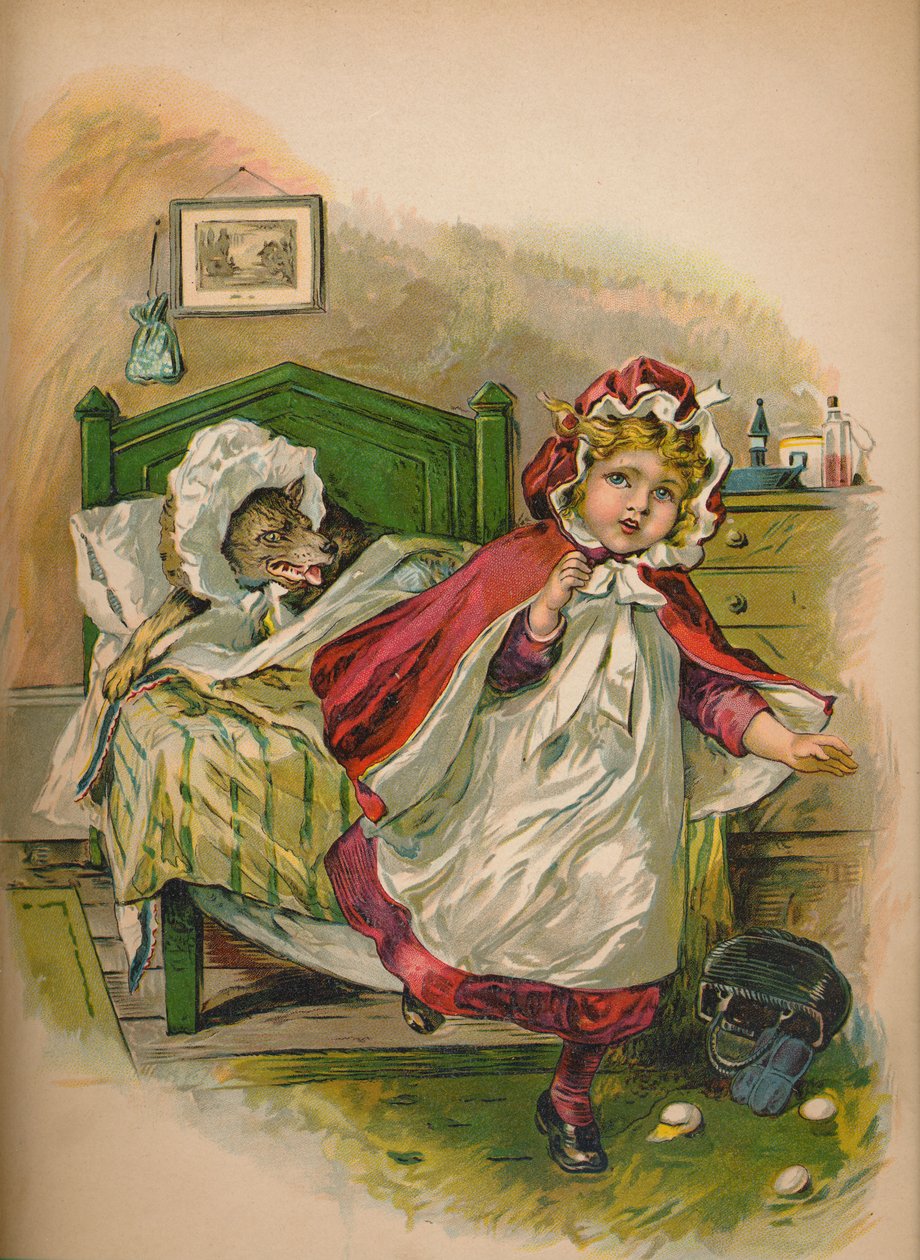 Rödluvan, 1903 av Unbekannt