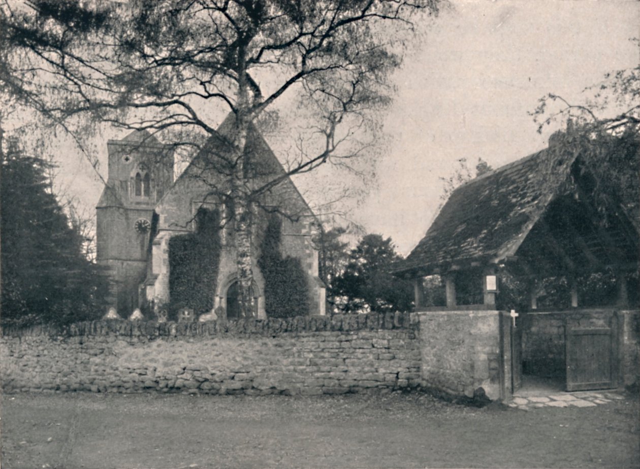 Littlemore Church, nära Oxford, 1904 av Unbekannt