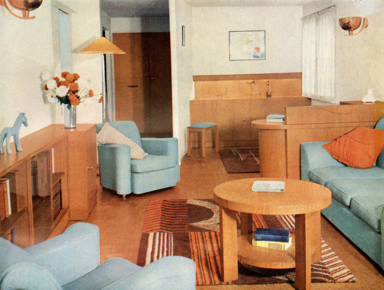 Vardagsrum av Bird Iles Ltd., London, 1937. av Unbekannt