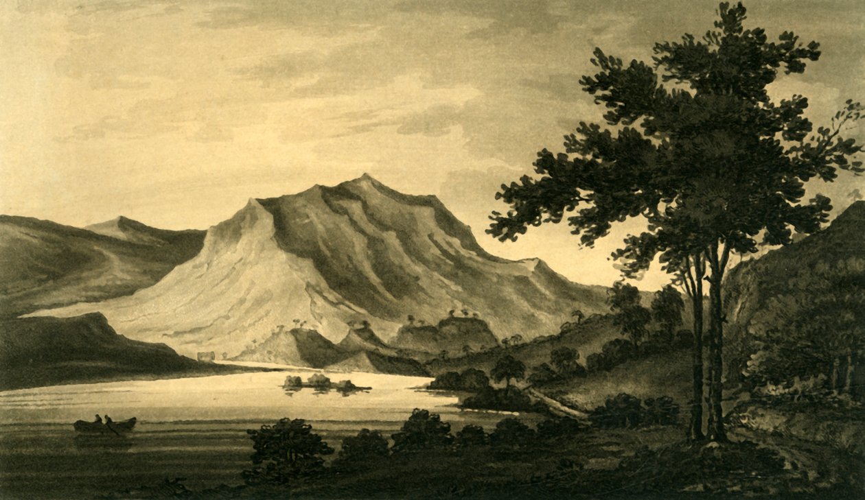 Loch Achray, 1802. av Unbekannt