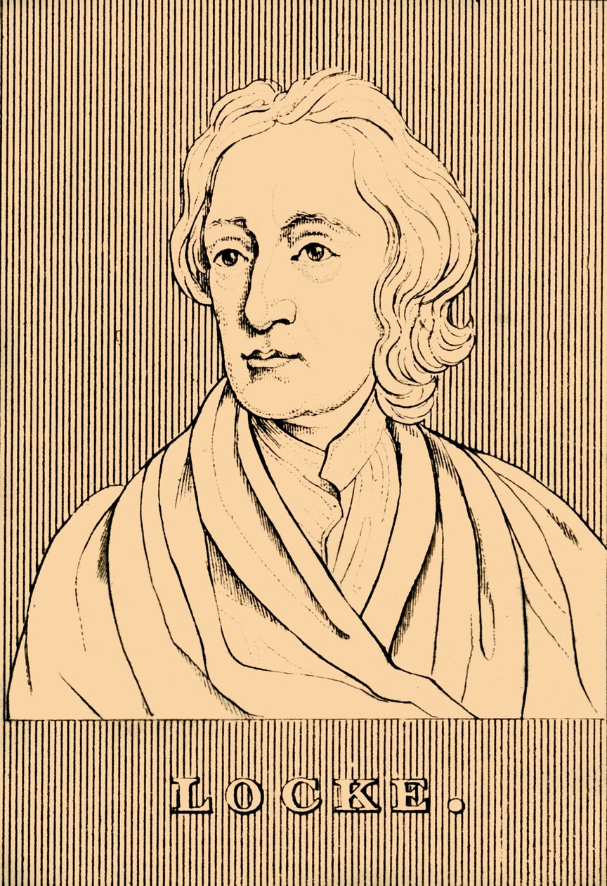 Locke, 1632-1704, 1830. av Unbekannt