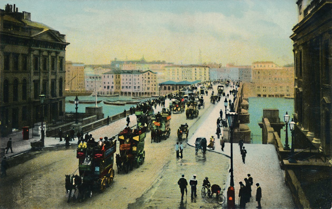 London Bridge, 1900-talet. av Unbekannt