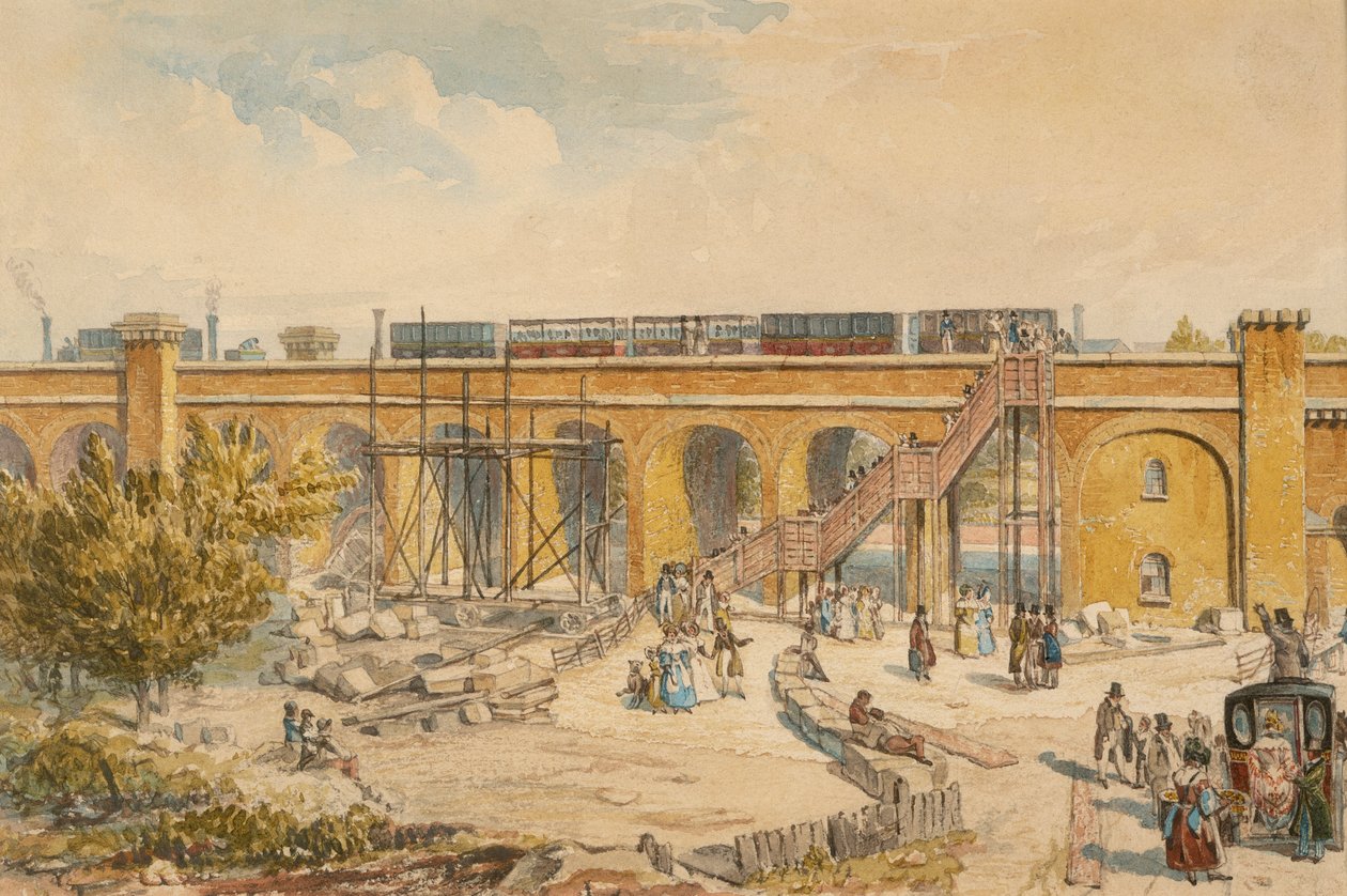 London till Greenwich Railway av Unbekannt