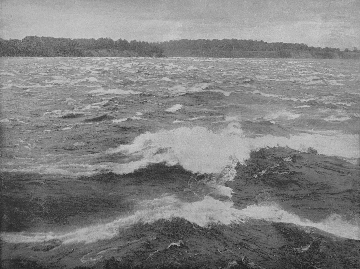 Long Sault Rapids, River St. Lawrence, c1897. av Unbekannt