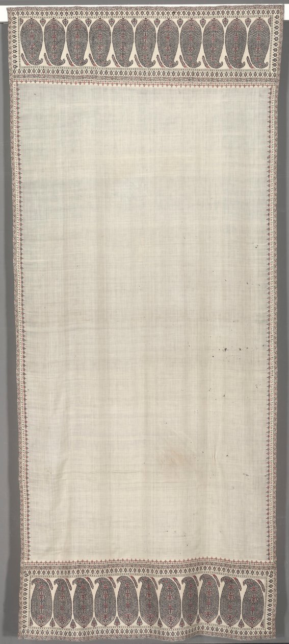 Lång sjal, ca. 1812. av Unbekannt