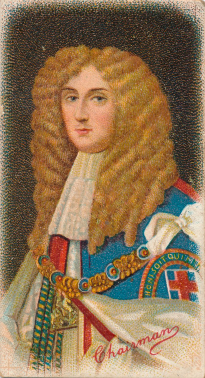 Lord Danby 1632-1712, engelsk statsman, 1912 av Unbekannt