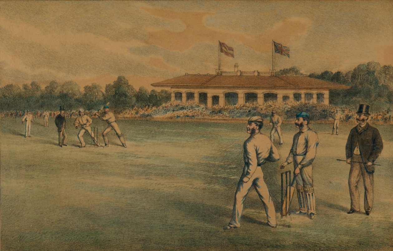 Lords Cricket Ground, 1800-talet. av Unbekannt