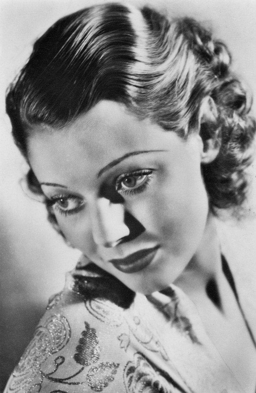 Loretta Young, amerikansk skådespelerska, c1930-talet av Unbekannt