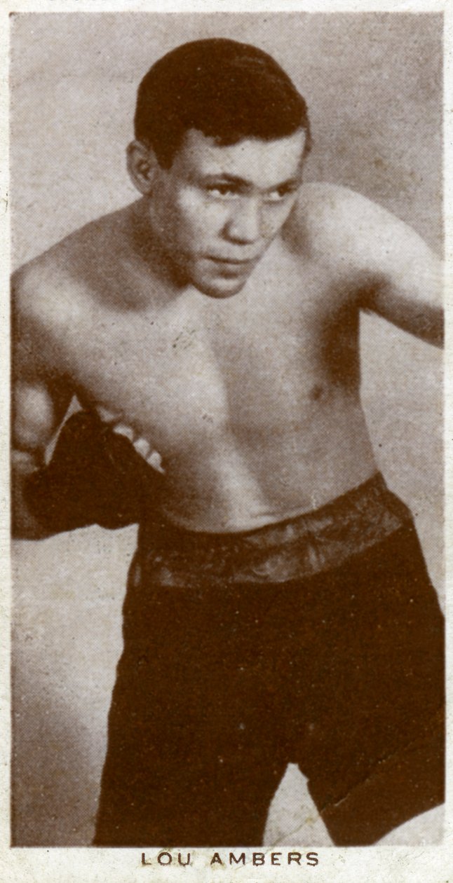 Lou Ambers, amerikansk boxare, 1938 av Unbekannt