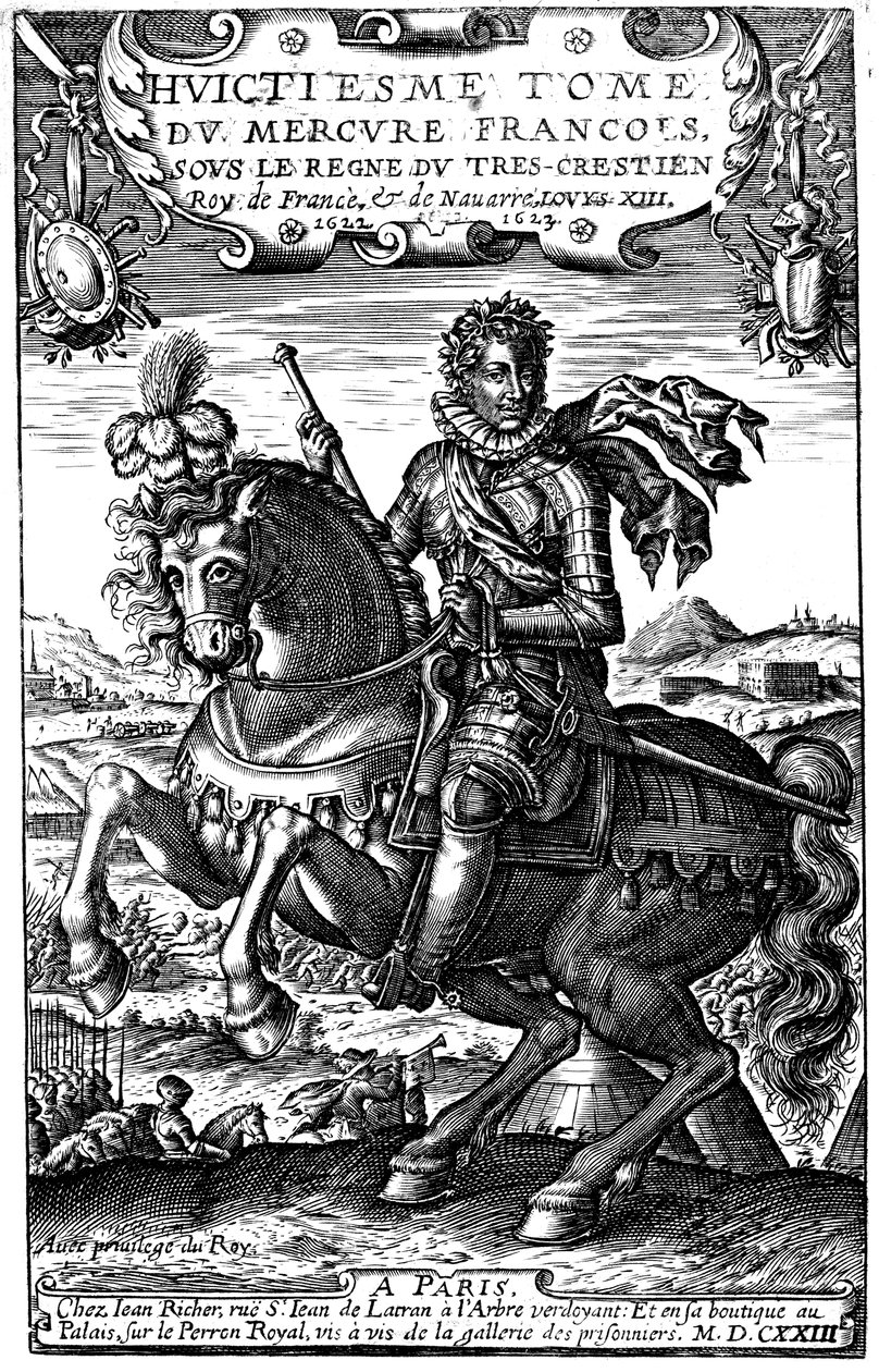 Ludvig XIII av Frankrike, 1623 av Unbekannt