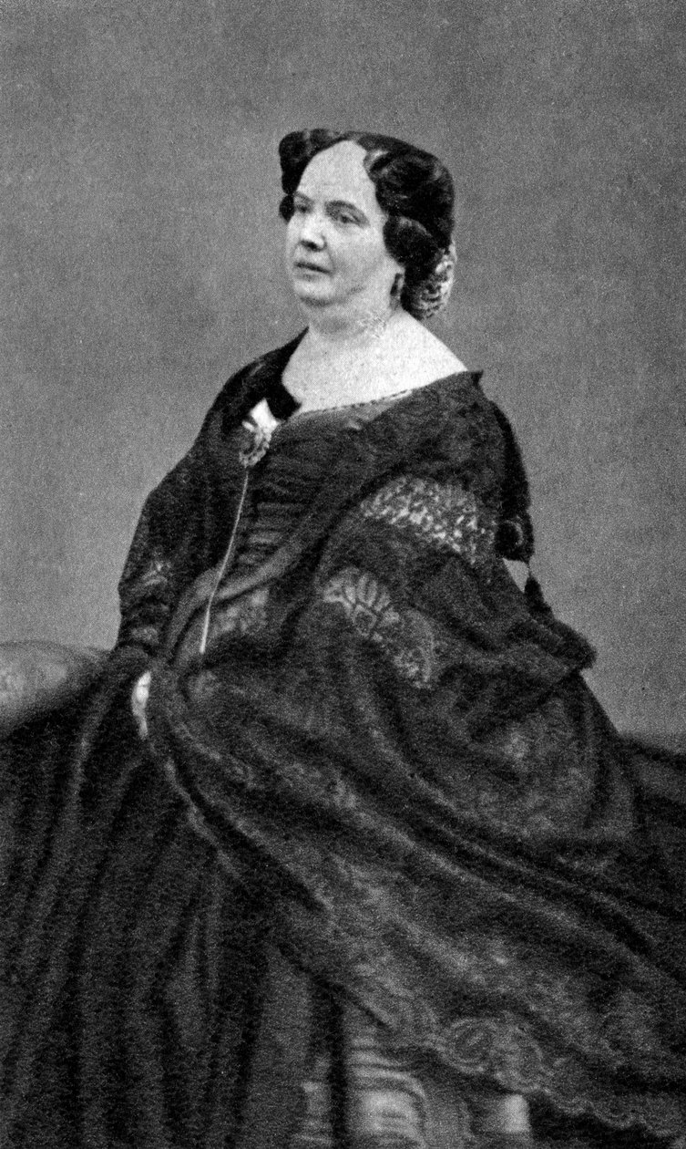 Louise Colet, fransk poet, 1874 av Unbekannt