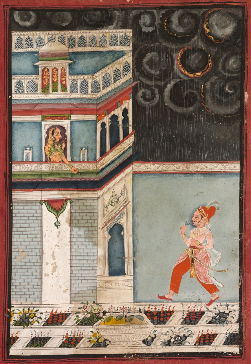 Lovers Tryst, 1750-1800. av Unbekannt