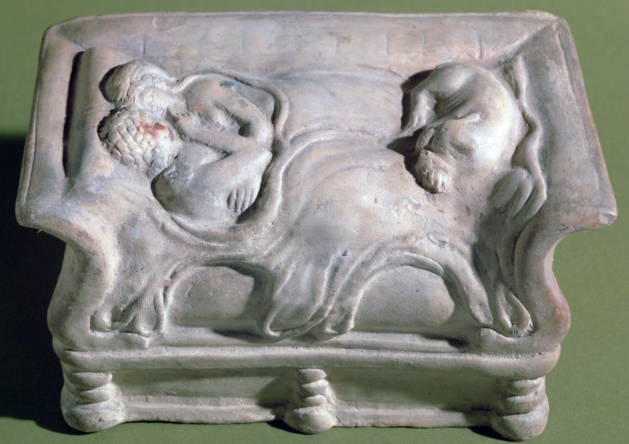 Älskare av Bordeaux, c2nd-3rd century av Unbekannt