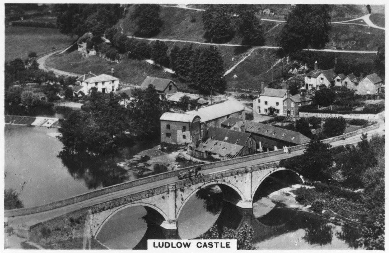 Ludlow Castle, 1936 av Unbekannt