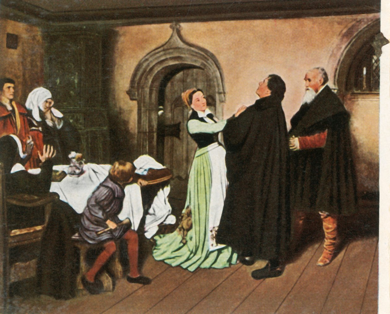 Luther och Katarina av Bora, 1936. av Unbekannt