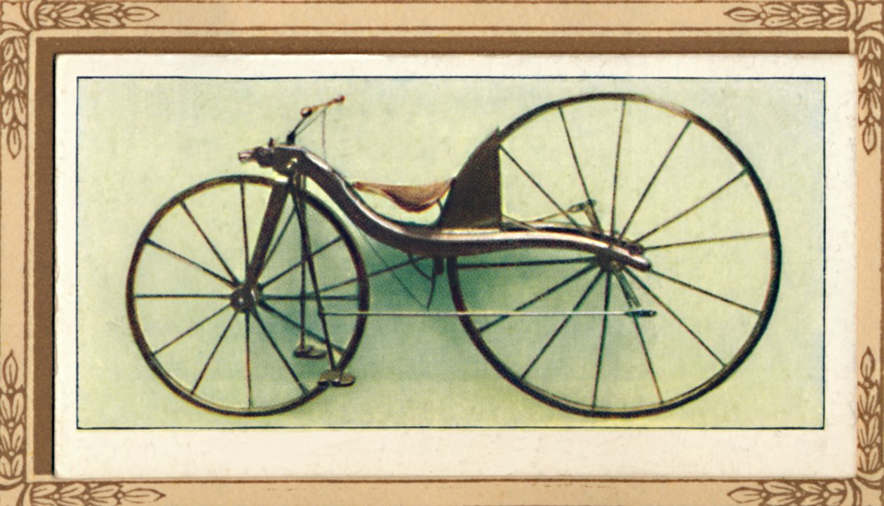 Macmillans spakdrivna cykel, 1839, 1939 av Unbekannt