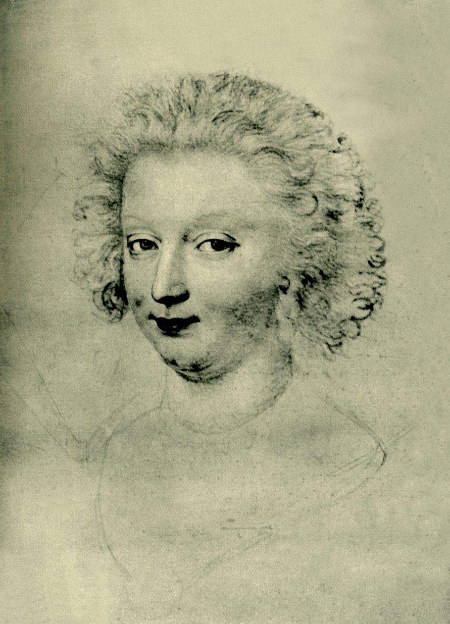 Madame de Grandmare, c1622, 1907. av Unbekannt