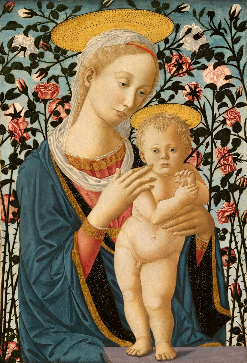 Madonna och barn, ca. 1470. av Unbekannt