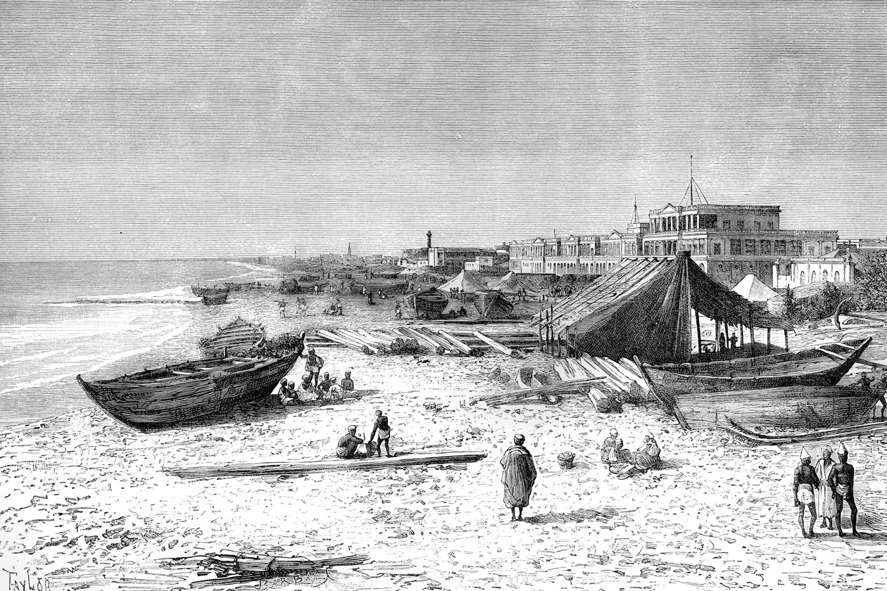 Madras, Indien, 1895 av Unbekannt