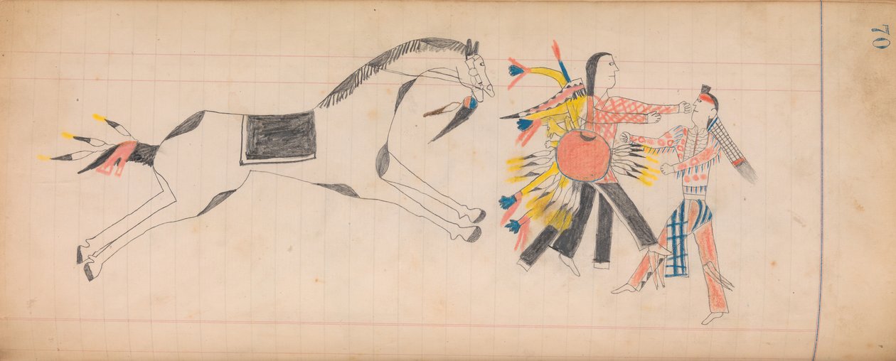 Maffet Ledger: Ritning, ca. 1874-81. av Unbekannt