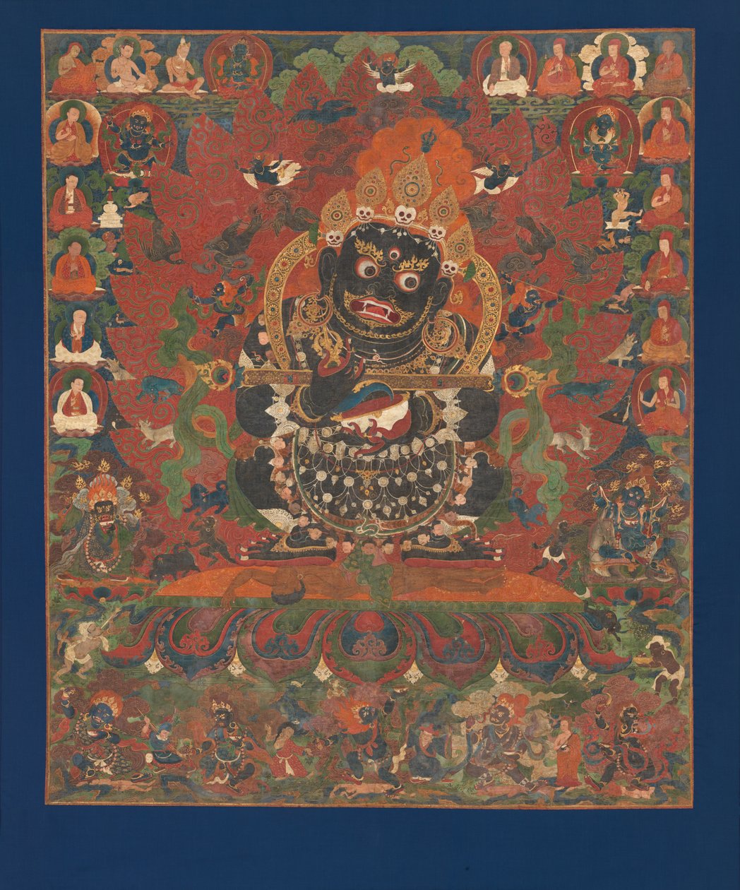 Mahakala, tältets beskyddare, ca. 1500. av Unbekannt